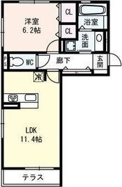 リベルタ唐崎の間取り画像