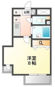 ラハイナ東新宿の間取り画像