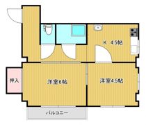黒住ビルの間取り画像