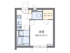 クレイノアクアの間取り画像