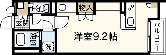 レオネクストサツキ荘の間取り画像