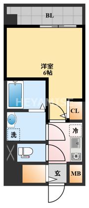 MODERN PALAZZO東本町の間取り画像