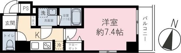 Casa Flag Shibuyaの間取り画像