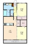 ガーデンヒルズ城南10の間取り画像