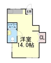 国玉ハイツの間取り画像