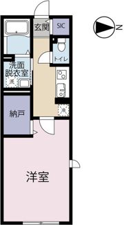 WEST FIELDの間取り画像