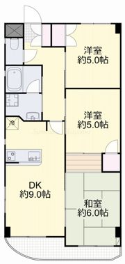 カトービルの間取り画像