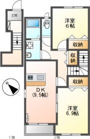 セレーナの間取り画像