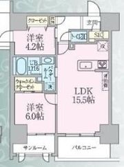 ラ メゾン ドゥ レザンの間取り画像