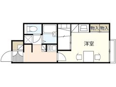 レオパレス行友の間取り画像