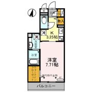 ル・ブラン立花の間取り画像