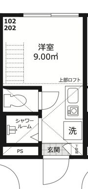 QUQURI Kotakechoの間取り画像