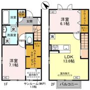 acero（アーチェロ）の間取り画像
