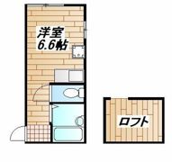アーバンコート浦郷南の間取り画像