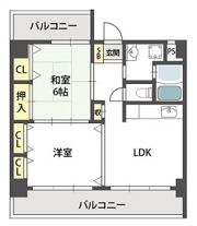 グローリーヨシダの間取り画像