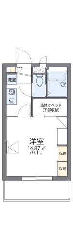 レオパレスカーサグランデの間取り画像