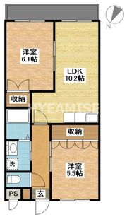 カーサ・ソラーレの間取り画像