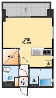 APARTMENTS CODE ISAHAYAの間取り画像