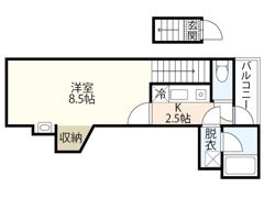 M Terrace藤垂園 参番館の間取り画像