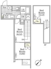 BRICK RESIDENCE 目黒本町の間取り画像