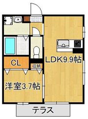 ソレイユ鳴水の間取り画像