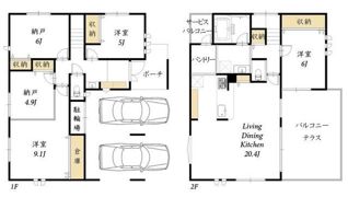 西荻南2丁目戸建ての間取り画像