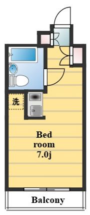 クラウンパレス与野本町の間取り画像