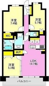 プラウド高崎あら町の間取り画像