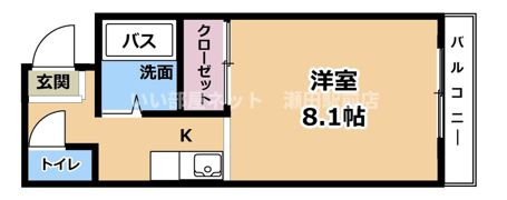 メゾンYKの間取り画像