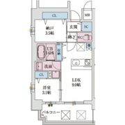 スプランディッド新大阪VIIIの間取り画像