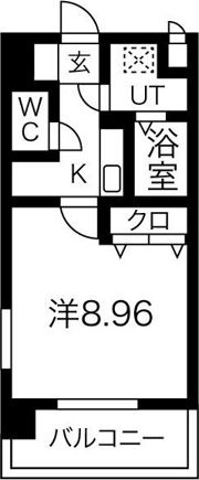 パークアベニューティリェツの間取り画像