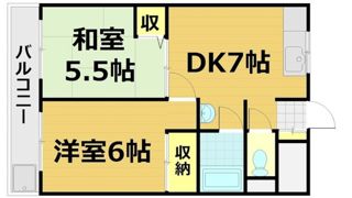 メゾン野溝の間取り画像