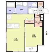 アンソレイユ明大前の間取り画像