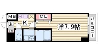 ラナップスクエア湊川公園の間取り画像
