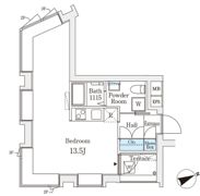 コージーコート四谷坂町の間取り画像
