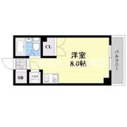 東明マンション江坂の間取り画像