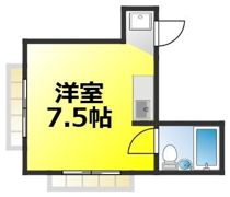 山一荘の間取り画像