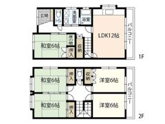I邸の間取り画像