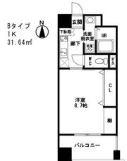 ラフィネ豊中南の間取り画像