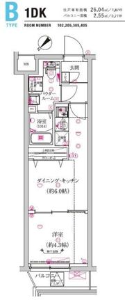 MAXIV上石神井の間取り画像