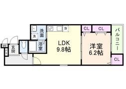 フジパレス ダイドウ2丁目の間取り画像