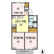 ドミール平野 B棟の間取り画像