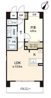 リブレストⅡの間取り画像