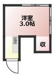 シャトー岸町の間取り画像