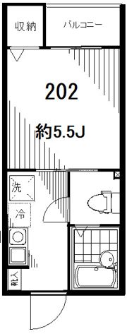 フォセット松戸・上本郷の間取り画像
