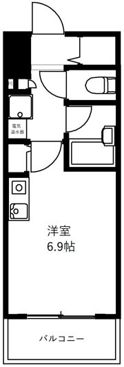 アンセラジオ新越谷の間取り画像