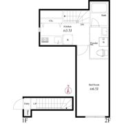 Villa2465（ヴィラ西六郷）の間取り画像