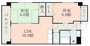 マーカス菊南の間取り画像