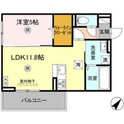 M＆S中央町プレミアム A棟の間取り画像