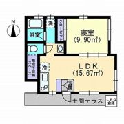 八朔ハウスの間取り画像